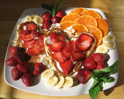 Strawberry, Fruit, Orange