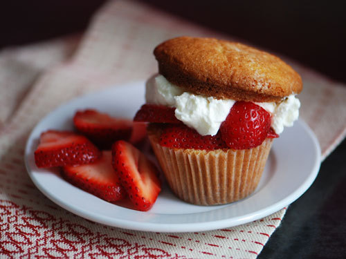Muffin, Strawberry