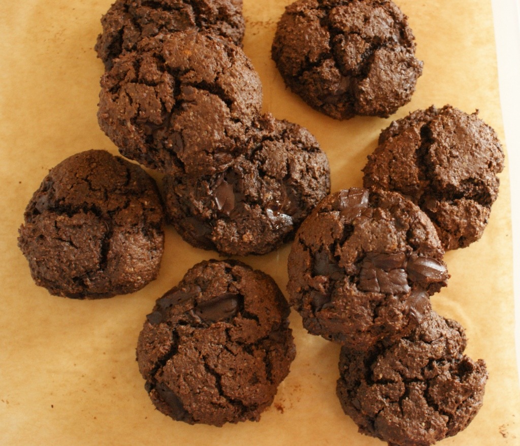 Secret Double Chocolate Peanut Butter Cookies