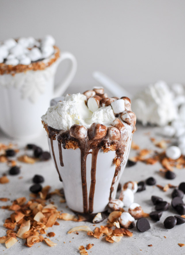 Slow Cooker Coconut Hot Chocolate