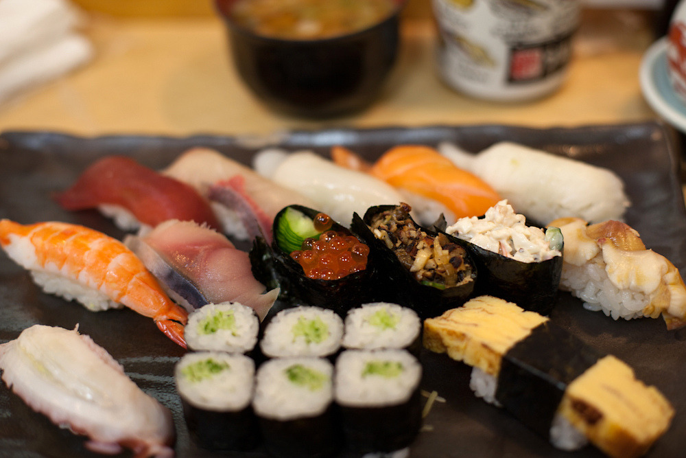 Sushi @ Tsukiji Market (x)