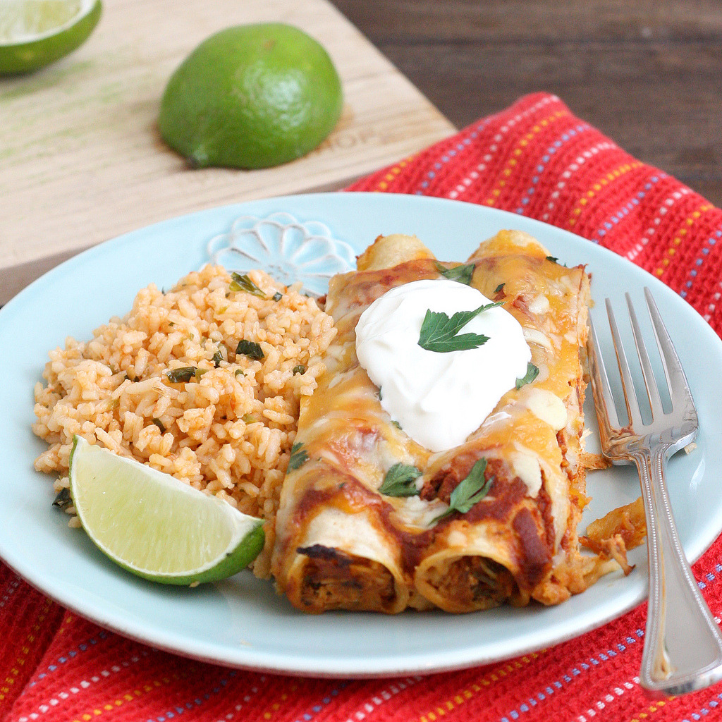 Chicken Enchiladas Recipe (x)