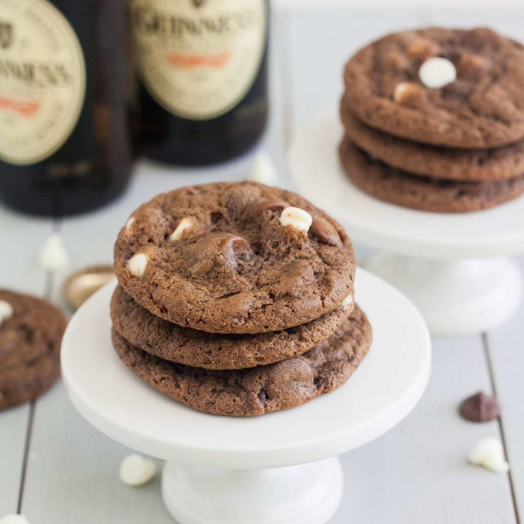 Triple Chocolate Guinness Cookies Recipe (x)