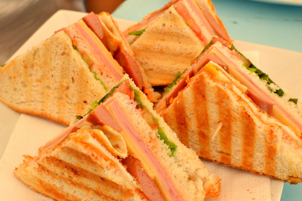 Portuguese Style Club Sandwich