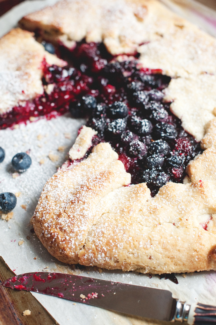 Rustic Bumbleberry Galette