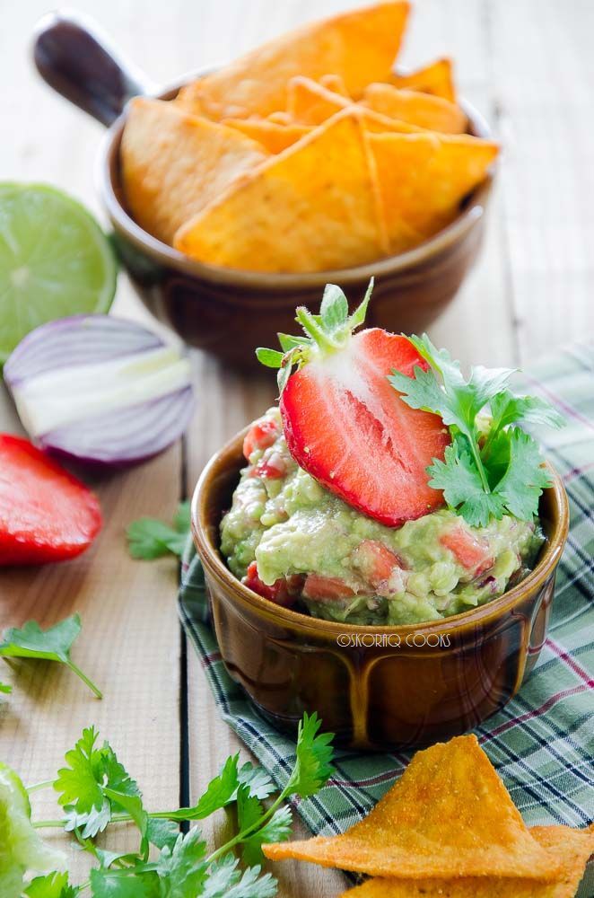 Guacamole with Strawberries