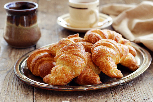 Croissant by nguoiyeuamthuc on Flickr.