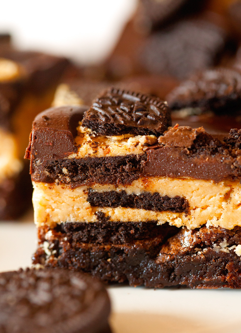 Chocolate, Oreo and Peanut Butter Brownies