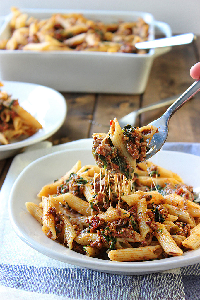 Beef and Cheese Pasta