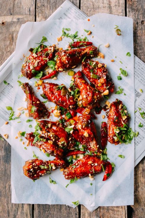 Kung Pao Chicken WingsSource