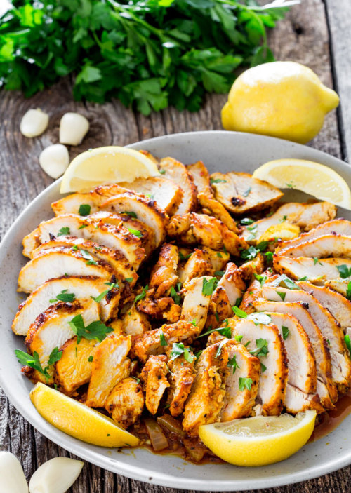 Easy Oven Roasted Chicken ShawarmaSource