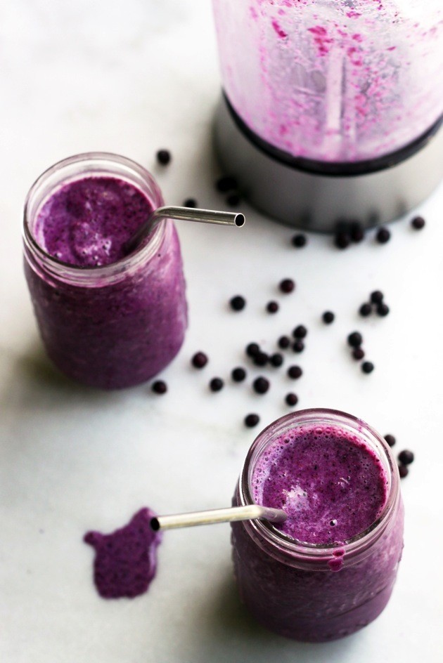 Red Cabbage Smoothie According to Elle