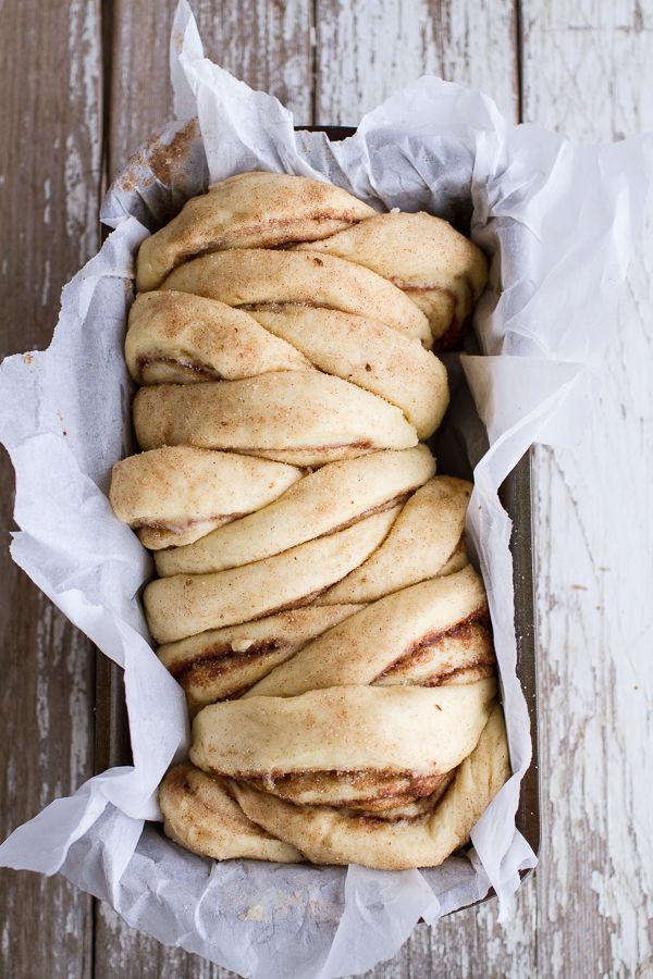 Overnight Pull-Apart Brioche Cinnamon Roll Bread Half Baked Harvest